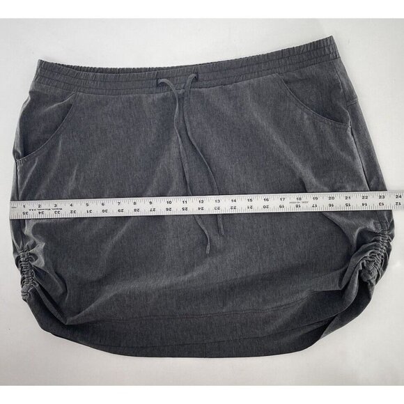 LEE ACTIVE PERFORMANCE Plus Size Gray Skort Skirt Stretch 4 Pockets Size 16M - Picture 8 of 8